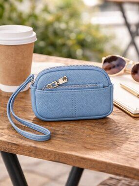 Wallets for Women, RFID Small Ladies Wallet, Wrislet Wallet Coin pouch Multi Car